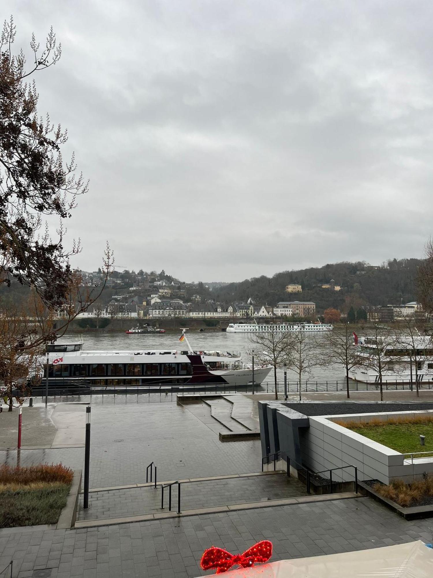 Rheinpanorama Suite Mit Balkon Coblence Extérieur photo
