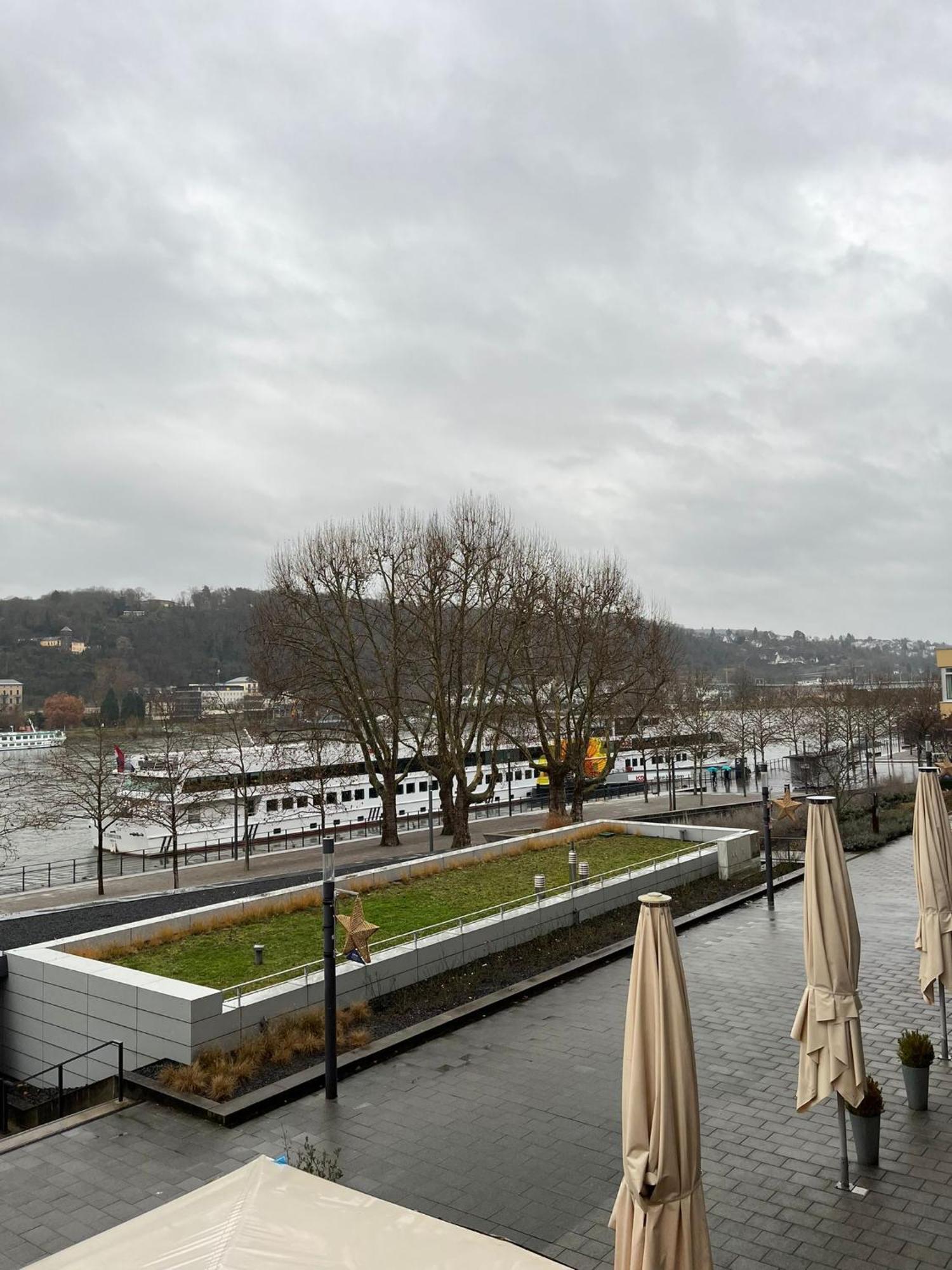 Rheinpanorama Suite Mit Balkon Coblence Extérieur photo
