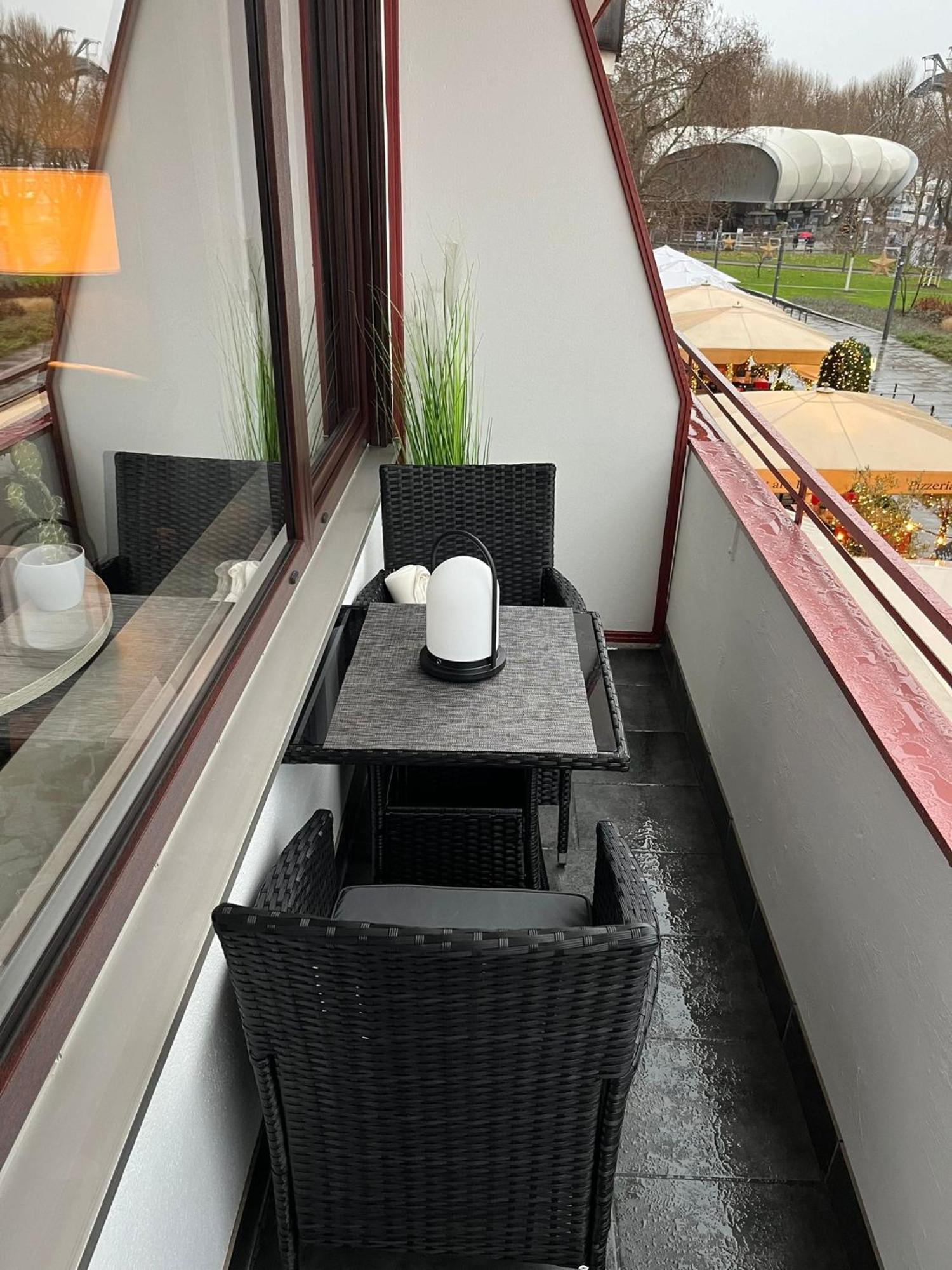 Rheinpanorama Suite Mit Balkon Coblence Extérieur photo